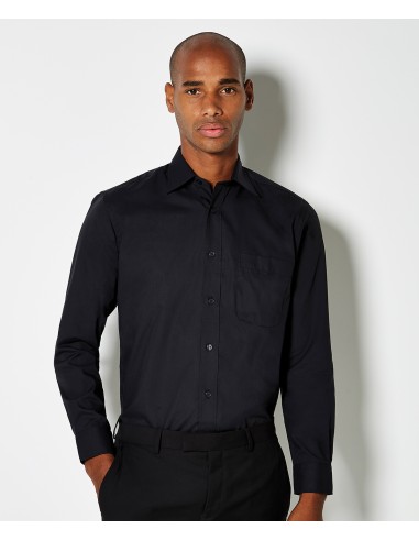 K-KK104-Mens Classic Fit Business Shirt Long Sleeve